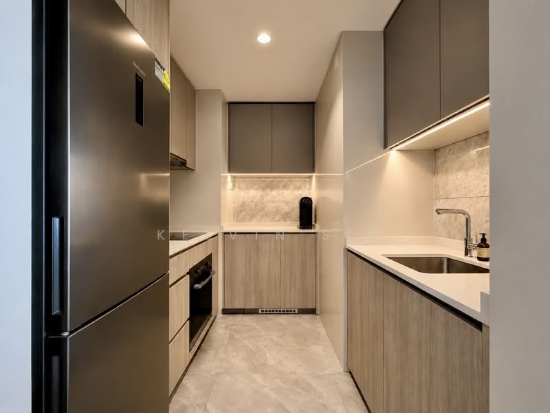 AMO Residence, 21 Ang Mo Kio Rise, 2 Bedrooms, 678 sqft, Condominium For Sale, by Kelvin Sin, 500205509 - Kitchen - PropertyGuru.com.sg
