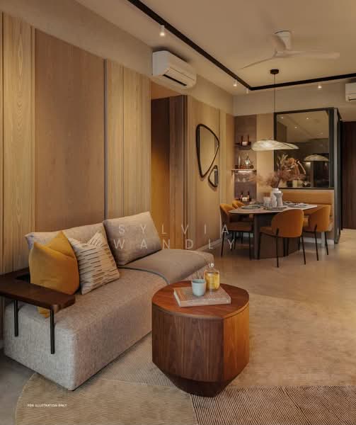 The Continuum, 1-8 Thiam Siew Avenue, 5 Bedrooms, 1,905 sqft, Condominium For Sale, by Sylvia Wandly, 500205533 - Living Room - PropertyGuru.com.sg