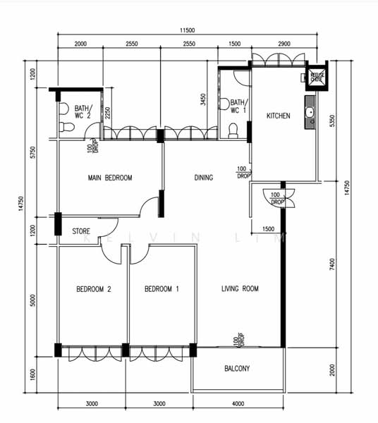 blk 212 serangoon ave 4, serangoon ave 4, 3 Bedrooms, 1,302 sqft, HDB Flat For Sale, by Kelvin Lim, 500205548 - PropertyGuru.com.sg