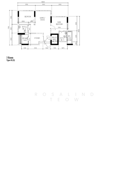 103A Bidadari Park Drive, 103A Bidadari Park Drive, 2 Bedrooms, 732 sqft, HDB Flat For Sale, by Rosalind Teow, 500205555 - PropertyGuru.com.sg