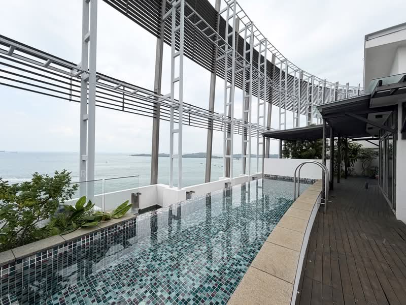 The Oceanfront @ Sentosa Cove, 283 Ocean Drive, 4 Bedrooms, 6,049 sqft, Condominium For Sale, by Raymond Szeto, 500205578 - Private Swimming Pool And Jacuzzi - PropertyGuru.com.sg