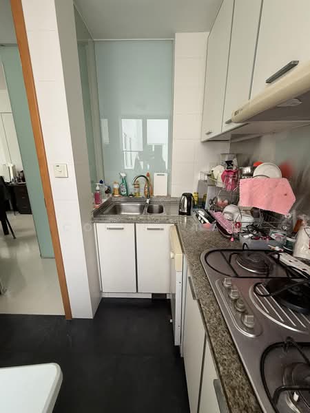 Visioncrest, 33 Oxley Rise, 2 Bedrooms, 926 sqft, Condominium For Rent, by Corina Tan, 500205592 - Kitchen - PropertyGuru.com.sg