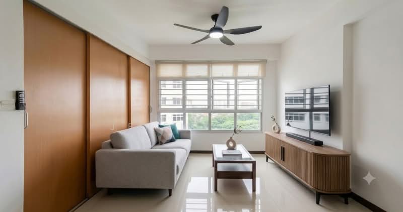 327C Sumang Walk, 327C Sumang Walk, 1 Bedroom, 398 sqft, HDB Flat For Sale, by Jeremy Koh, 500205634 - Living Room - PropertyGuru.com.sg