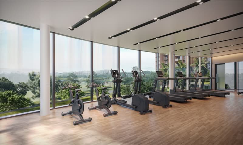 Hillock Green, 22-28 Lentor Central, 1 Bedroom, 689 sqft, Condominium For Sale, by Christine Chua, 500205679 - Gym - PropertyGuru.com.sg