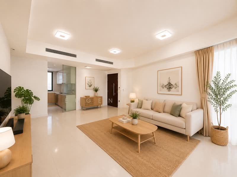 d'Leedon (Former Farrer Court), 13 Leedon Heights, 4 Bedrooms, 2,099 sqft, Condominium For Sale, by Eugene Lum, 500205716 - Living Room - PropertyGuru.com.sg