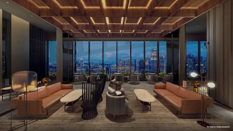 CanningHill Piers, 177 River Valley Road, City Hall / Clarke Quay, 1 Bedroom, 549 sqft, Condominium For Sale, by Ryan Lim, 500205736 - Lounge - PropertyGuru.com.sg