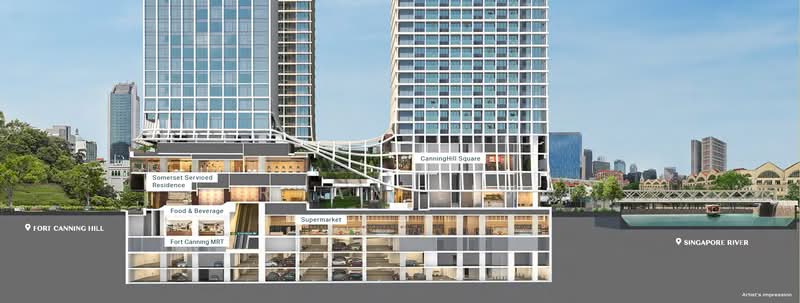 CanningHill Piers, 177 River Valley Road, City Hall / Clarke Quay, 1 Bedroom, 549 sqft, Condominium For Sale, by Ryan Lim, 500205736 - Intergrated Development - PropertyGuru.com.sg