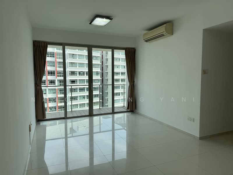 The Quartz, 51 Compassvale Bow, 3 Bedrooms, 1,045 sqft, Condominium For Rent, by Nancy Zhang Yani, 500205782 - Living Room - PropertyGuru.com.sg
