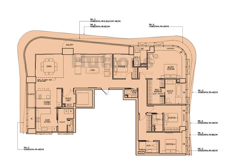 New Futura, 14 Leonie Hill Road, 4 Bedrooms, 2,691 sqft, Condominium For Sale, by Deborah Lu 陆滢滢, 500205784 - PropertyGuru.com.sg