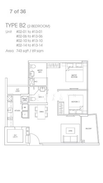 Skies Miltonia, 21 Miltonia Close, 2 Bedrooms, 743 sqft, Condominium For Rent, by Franklin Chan, 500205847 - PropertyGuru.com.sg