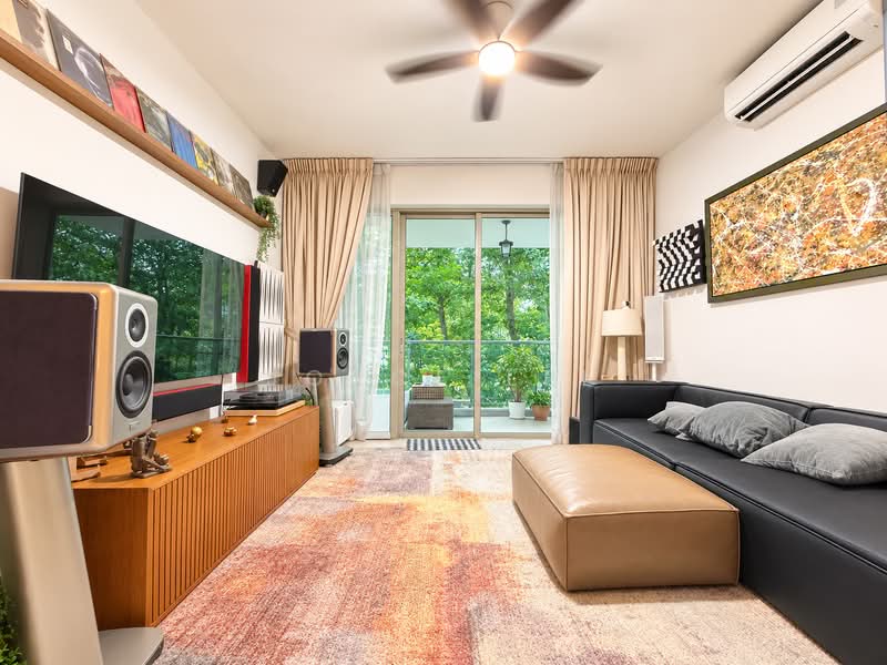 Casa Merah, 50 Tanah Merah Kechil Avenue, 3 Bedrooms, 1,216 sqft, Condominium For Sale, by Joyce Lee, 500205918 - Living Room - PropertyGuru.com.sg