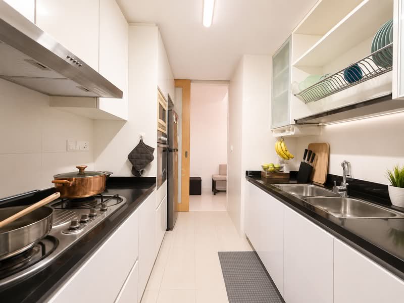 Casa Merah, 50 Tanah Merah Kechil Avenue, 3 Bedrooms, 1,216 sqft, Condominium For Sale, by Joyce Lee, 500205918 - Kitchen - PropertyGuru.com.sg