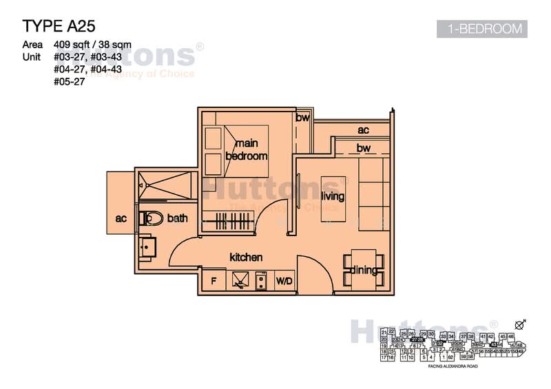 Alexis, 356 Alexandra Road, 1 Bedroom, 409 sqft, Condominium For Rent, by Janson Ang, 500205934 - PropertyGuru.com.sg