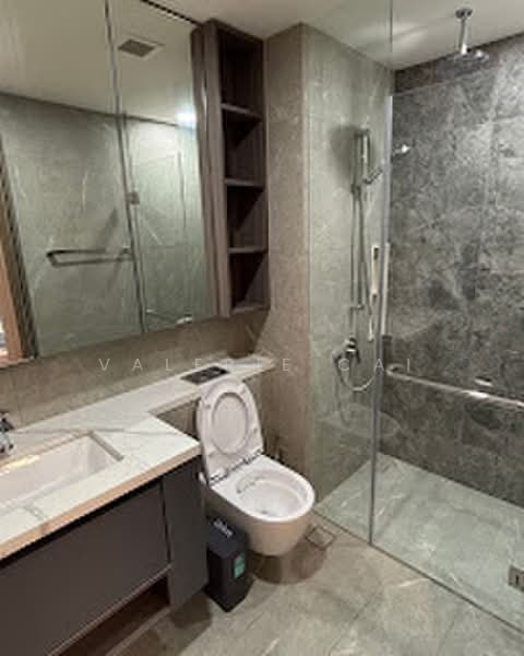 One-North Eden, 8 Slim Barracks Rise, 2 Bedrooms, 517 sqft, Condominium For Sale, by Valerie Cai, 500205967 - Bathroom - PropertyGuru.com.sg