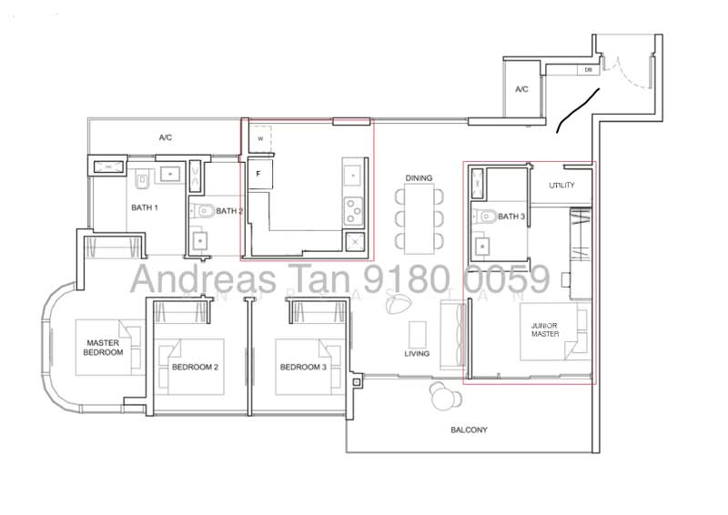 High Park Residences, 27 Fernvale Road, 4 Bedrooms, 1,367 sqft, Condominium For Sale, by Andreas Tan, 500205985 - PropertyGuru.com.sg