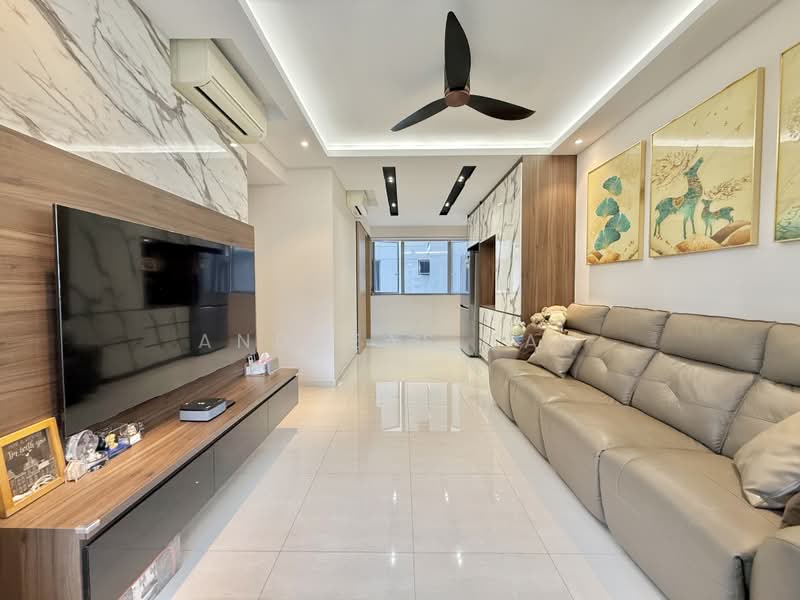 High Park Residences, 27 Fernvale Road, 4 Bedrooms, 1,367 sqft, Condominium For Sale, by Andreas Tan, 500205985 - Living Room - PropertyGuru.com.sg