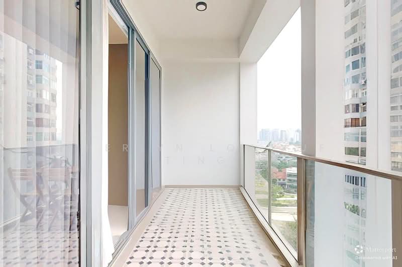 Nyon, 12 Amber Road, 2 Bedrooms, 721 sqft, Condominium For Rent, by Cherlyn Loh Xue Ting, 500205986 - Balcony - PropertyGuru.com.sg