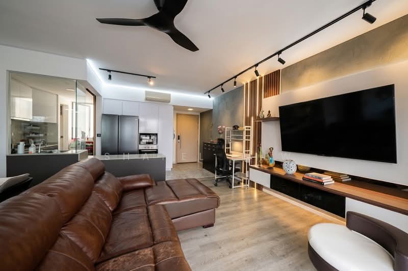 Twin Waterfalls, 122 Punggol Walk, 4 Bedrooms, 1,238 sqft, Executive Condominium For Sale, by Shanel Liew, 500206021 - Living Room - PropertyGuru.com.sg