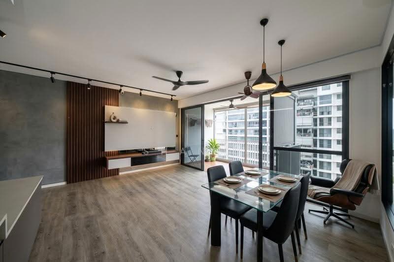 Twin Waterfalls, 122 Punggol Walk, Hougang / Punggol / Sengkang, 4 Bedrooms, 1,238 sqft, Executive Condominium For Sale, by Shanel Liew, 500206021 - Living Room - PropertyGuru.com.sg
