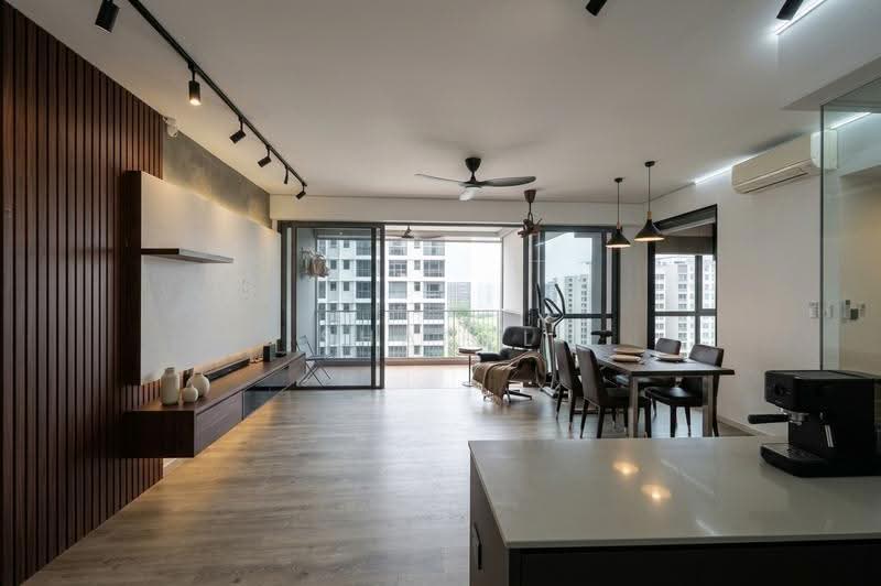 Twin Waterfalls, 122 Punggol Walk, Hougang / Punggol / Sengkang, 4 Bedrooms, 1,238 sqft, Executive Condominium For Sale, by Shanel Liew, 500206021 - Living Room - PropertyGuru.com.sg