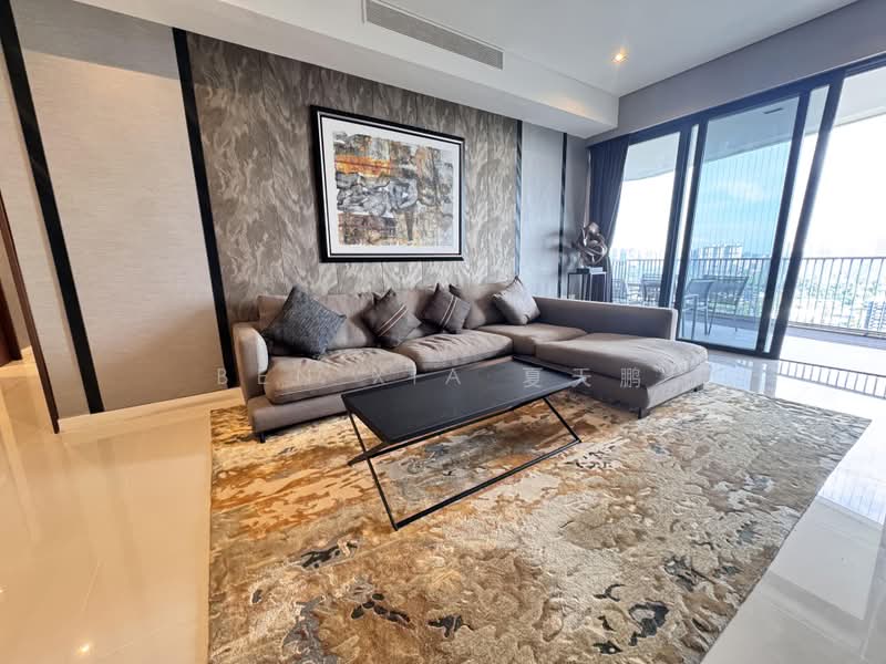 d'Leedon (Former Farrer Court), 13 Leedon Heights, 4 Bedrooms, 2,217 sqft, Condominium For Rent, by Ben XIA 夏天鹏, 500206075 - Living Room - PropertyGuru.com.sg
