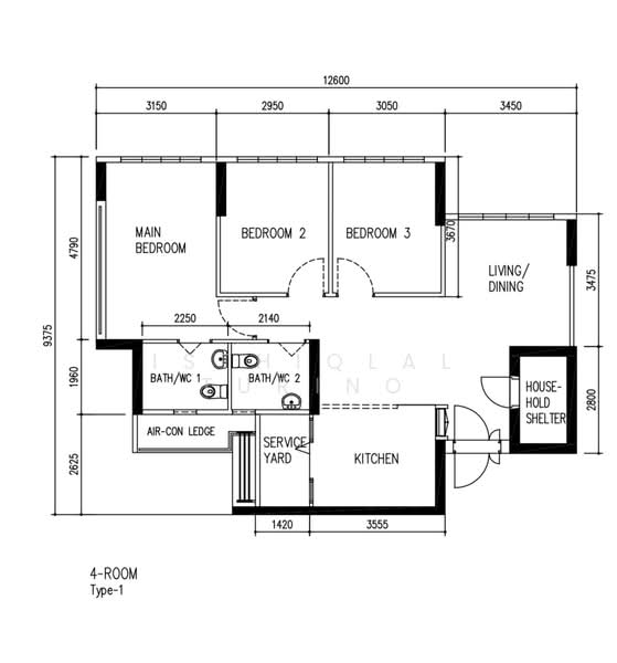 377A Hougang Street 32, 377A Hougang Street 32, 3 Bedrooms, 1,012 sqft, HDB Flat For Sale, by Isthiqlal Turino, 500206086 - PropertyGuru.com.sg