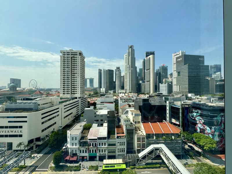 The Central, 6 Eu Tong Sen Street, 635 sqft, Office For Sale, by Ella Chang 张慧媄, 500206116 - Views from office unit - CommercialGuru.com.sg