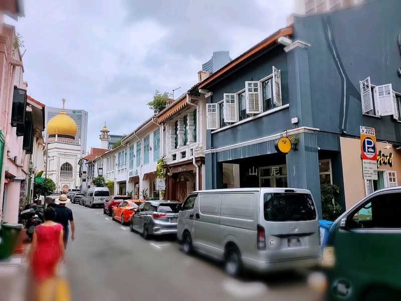 Kampong Glam Shop House, 660 North Bridge Road, 2,200 sqft, Shop / Shophouse For Rent, by Sunny L (山尼), 500206176 - CommercialGuru.com.sg