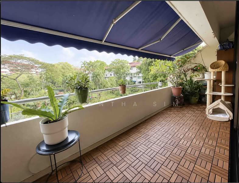 Hillcrest Arcadia, 251 Arcadia Road, 2 Bedrooms, 1,248 sqft, Condominium For Sale, by Samantha Sim, 500206180 - Plenty of room for alfresco dining - PropertyGuru.com.sg