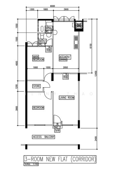 703 West Coast Road, 703 West Coast Road, Room Rental, 120 sqft, HDB Flat For Rent, by Jenny Zhao, 500206196 - PropertyGuru.com.sg