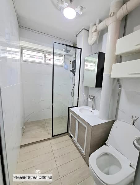 101 Ang Mo Kio Avenue 3, 101 Ang Mo Kio Avenue 3, 3 Bedrooms, 1,016 sqft, HDB Flat For Sale, by Jacquelyn Wong, 500206297 - Bathroom - PropertyGuru.com.sg