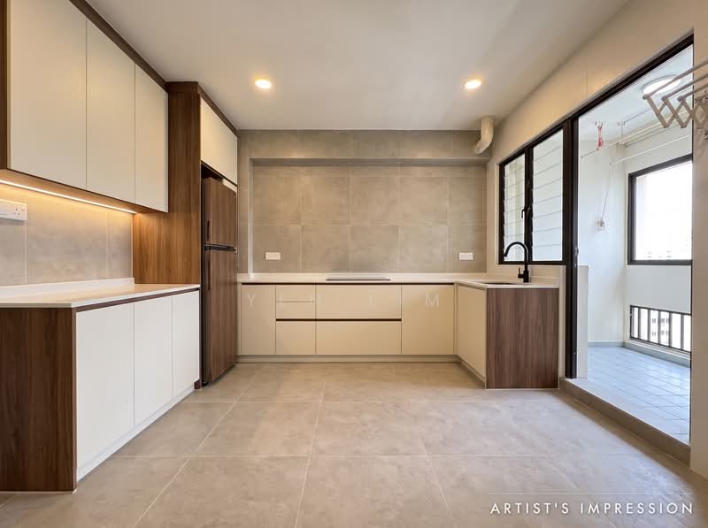 3A Holland Close, 3A Holland Close, 3 Bedrooms, 1,141 sqft, HDB Flat For Sale, by Yen Lim, 500206308 - Kitchen - PropertyGuru.com.sg
