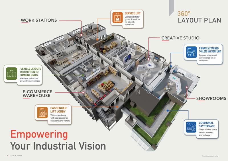 space nova, 21 new industrial road, 1,625 sqft, Light Industrial (B1) For Sale, by Lily Tang, 500206410 - Lobby - CommercialGuru.com.sg
