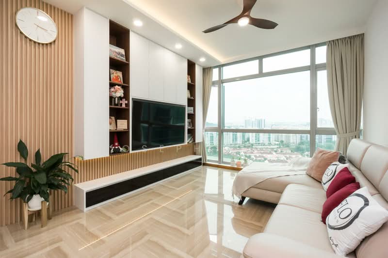 Hillview Regency, 26 Bukit Batok East Avenue 2, 3 Bedrooms, 1,195 sqft, Condominium For Sale, by Joseph Ang, 500206419 - Living Room - PropertyGuru.com.sg