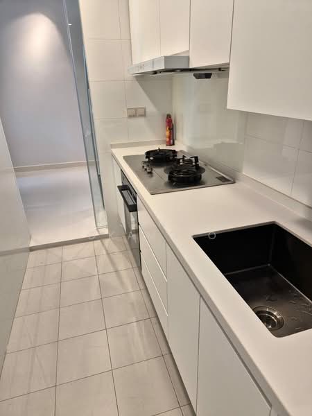 One Amber, 1 Amber Gardens, 1 Bedroom, 580 sqft, Condominium For Rent, by Masanobu Okamoto, 500206480 - Kitchen - PropertyGuru.com.sg