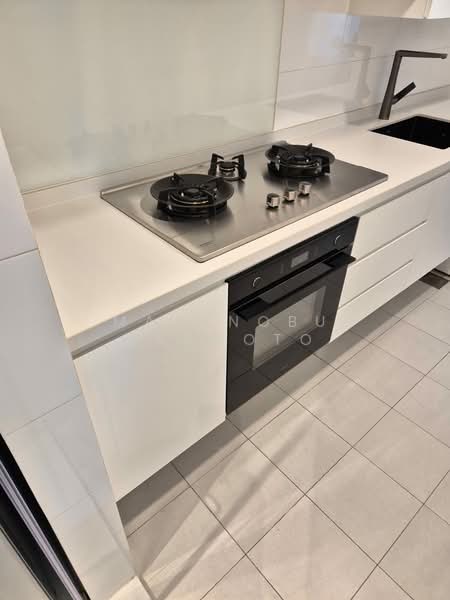 One Amber, 1 Amber Gardens, 1 Bedroom, 580 sqft, Condominium For Rent, by Masanobu Okamoto, 500206480 - Kitchen - PropertyGuru.com.sg