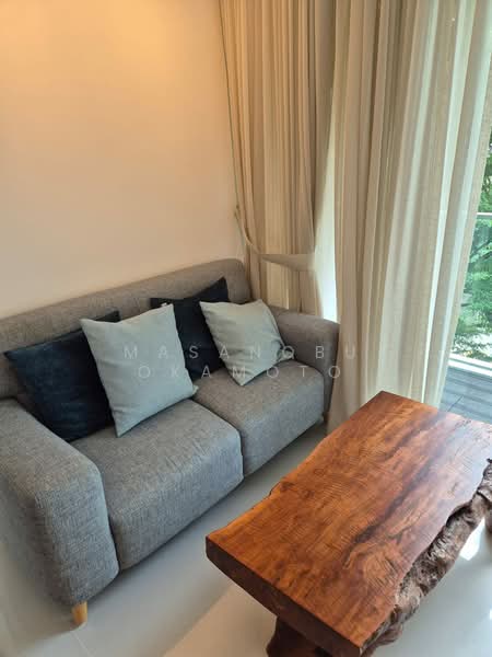 One Amber, 1 Amber Gardens, 1 Bedroom, 580 sqft, Condominium For Rent, by Masanobu Okamoto, 500206480 - Living Room - PropertyGuru.com.sg