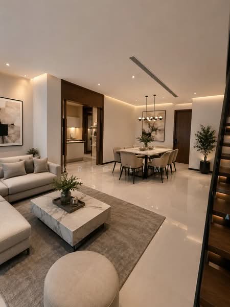 Residences @ Emerald Hill, 119 Emerald Hill Road, 5 Bedrooms, 5,791 sqft, Condominium For Sale, by Aric Lim, 500206492 - Living Room - PropertyGuru.com.sg