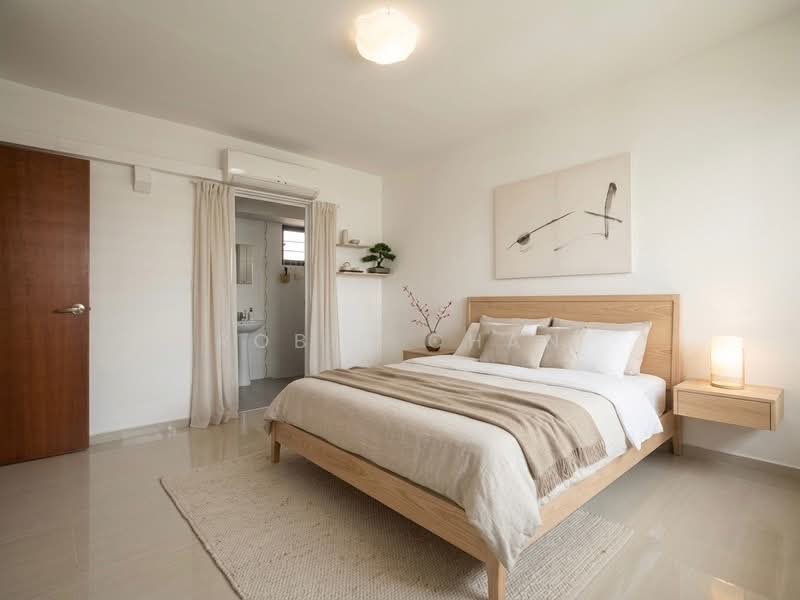 438A Sengkang West Avenue, 438A Sengkang West Avenue, 2 Bedrooms, 742 sqft, HDB Flat For Sale, by Robin Chan, 500206507 - Spacious Master Bed Room (AI cleaned up photo) - PropertyGuru.com.sg