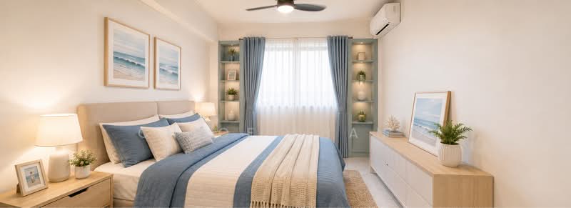 123E Rivervale Drive, 123E Rivervale Drive, 3 Bedrooms, 1,237 sqft, HDB Flat For Sale, by Chloe Chang, 500206577 - Bedroom - PropertyGuru.com.sg