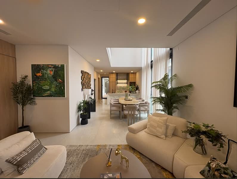 Opposite Botanic Garden brand new corner terrace house for sale, , 6 Bedrooms, 7,898 sqft, Corner Terrace For Sale, by King Kong, 500206616 - Living Room - PropertyGuru.com.sg