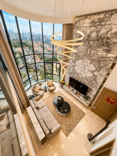 Amber Skye, 8 Amber Road, 4 Bedrooms, 4,101 sqft, Apartment For Rent, by Bobby Lu, 500206678 - Living Room - PropertyGuru.com.sg