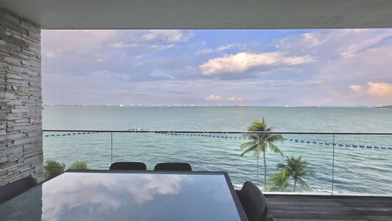 The Azure, 201 Ocean Drive, 3 Bedrooms, 1,743 sqft, Condominium For Sale, by Jac Ong, 500206679 - Balcony - PropertyGuru.com.sg
