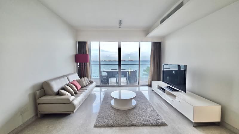 The Azure, 201 Ocean Drive, 3 Bedrooms, 1,743 sqft, Condominium For Sale, by Jac Ong, 500206679 - Living Room - PropertyGuru.com.sg