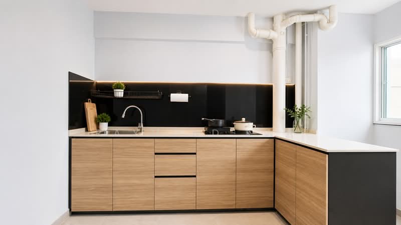 559 Jurong West Street 42, 559 Jurong West Street 42, 4 Bedrooms, 1,496 sqft, HDB Flat For Sale, by Raymond Kwa, 500206771 - Kitchen - PropertyGuru.com.sg