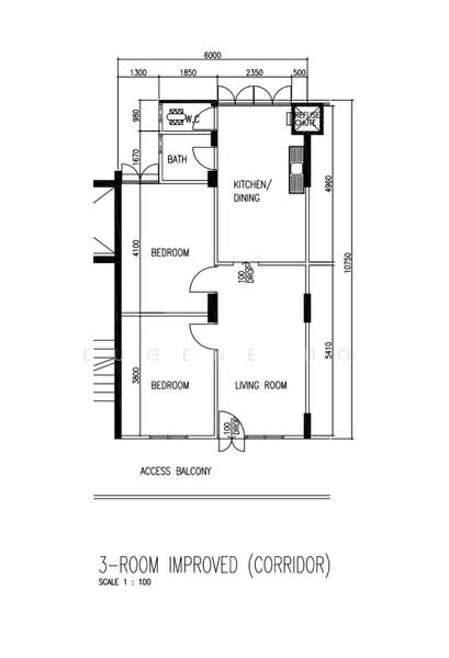 538 Upper Cross Street, 538 Upper Cross Street, 2 Bedrooms, 645 sqft, HDB Flat For Sale, by Eugene Ho, 500206829 - PropertyGuru.com.sg