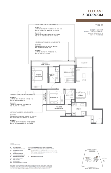 ELTA, 12 Clementi Avenue 1, 2 Bedrooms, 926 sqft, Condominium For Sale, by Elaine Goh, 500206832 - PropertyGuru.com.sg
