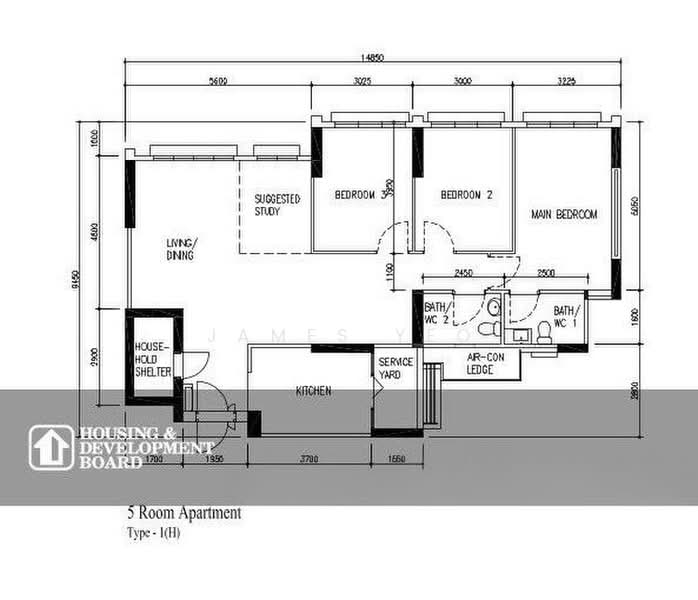 512C Yishun Street 51, 512C Yishun Street 51, 3 Bedrooms, 1,216 sqft, HDB Flat For Sale, by James Yeo, 500206846 - PropertyGuru.com.sg