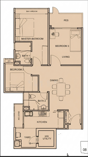 The Sensoria, 1 Jalan Ulu Sembawang, 3 Bedrooms, 1,098 sqft, Condominium For Rent, by Simon Neo, 500206877 - PropertyGuru.com.sg