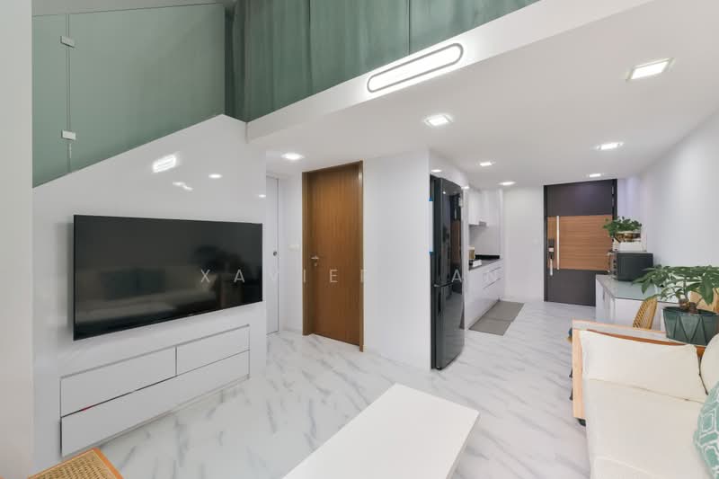 38 I Suites, 38 Ipoh Lane, 2 Bedrooms, 1,227 sqft, Condominium For Rent, by Xavier Tan, 500206891 - Living Room - PropertyGuru.com.sg